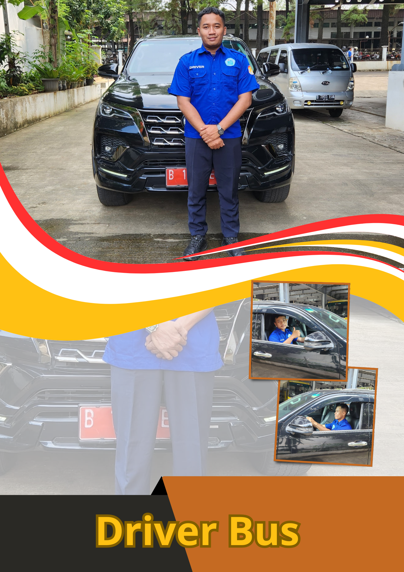 Kendaraan layanan driver